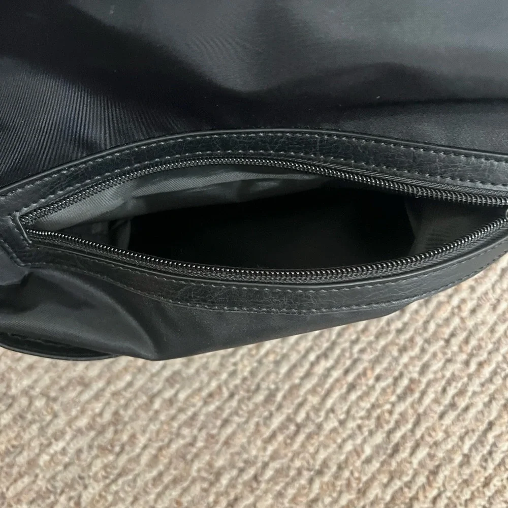 BEIS Black Baby Bag Backpack Tote